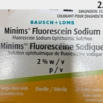 Fluorescein 1% eye strips 0.5ML - QTY 20