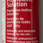 Povidone iodine 10% - SOLUTION - QTY 115 ml